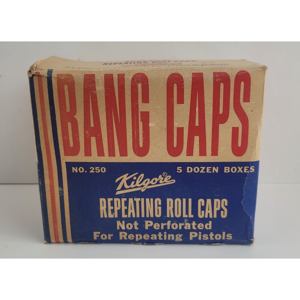 "EMPTY"  Vintage 1960's Cap Guns - Kilgore 250  "EMPTY" Box